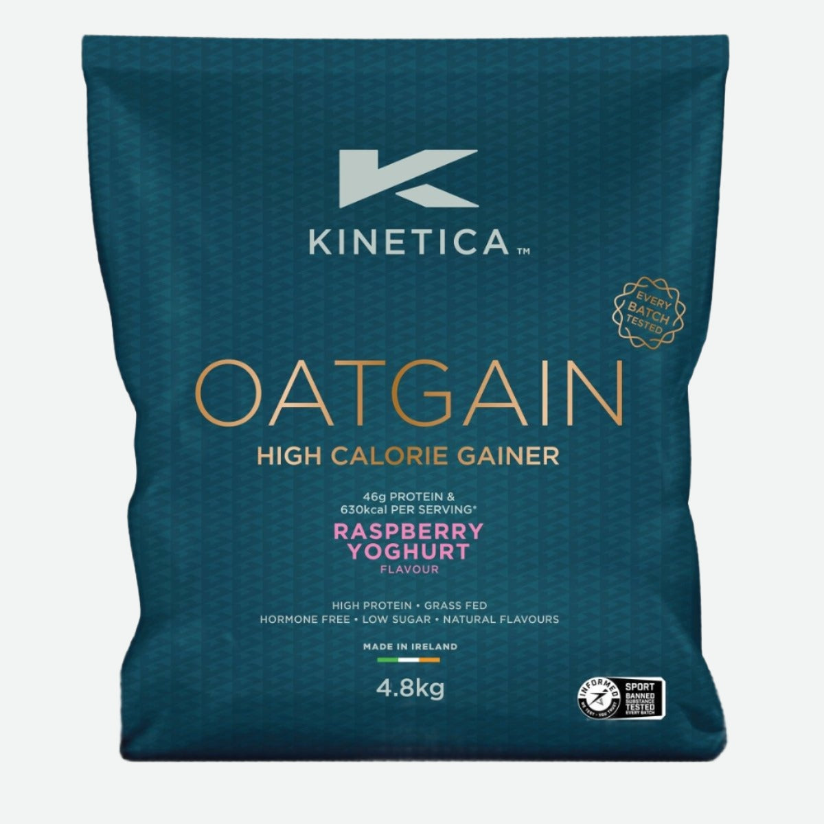 OatGain Raspberry Yoghurt 4.8kg - #kinetica-sports#