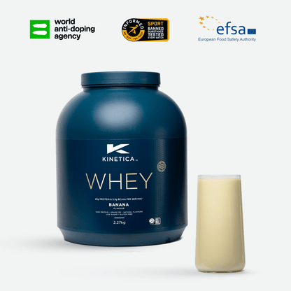 Whey Protein Banana 2.27kg - #kinetica-sports#