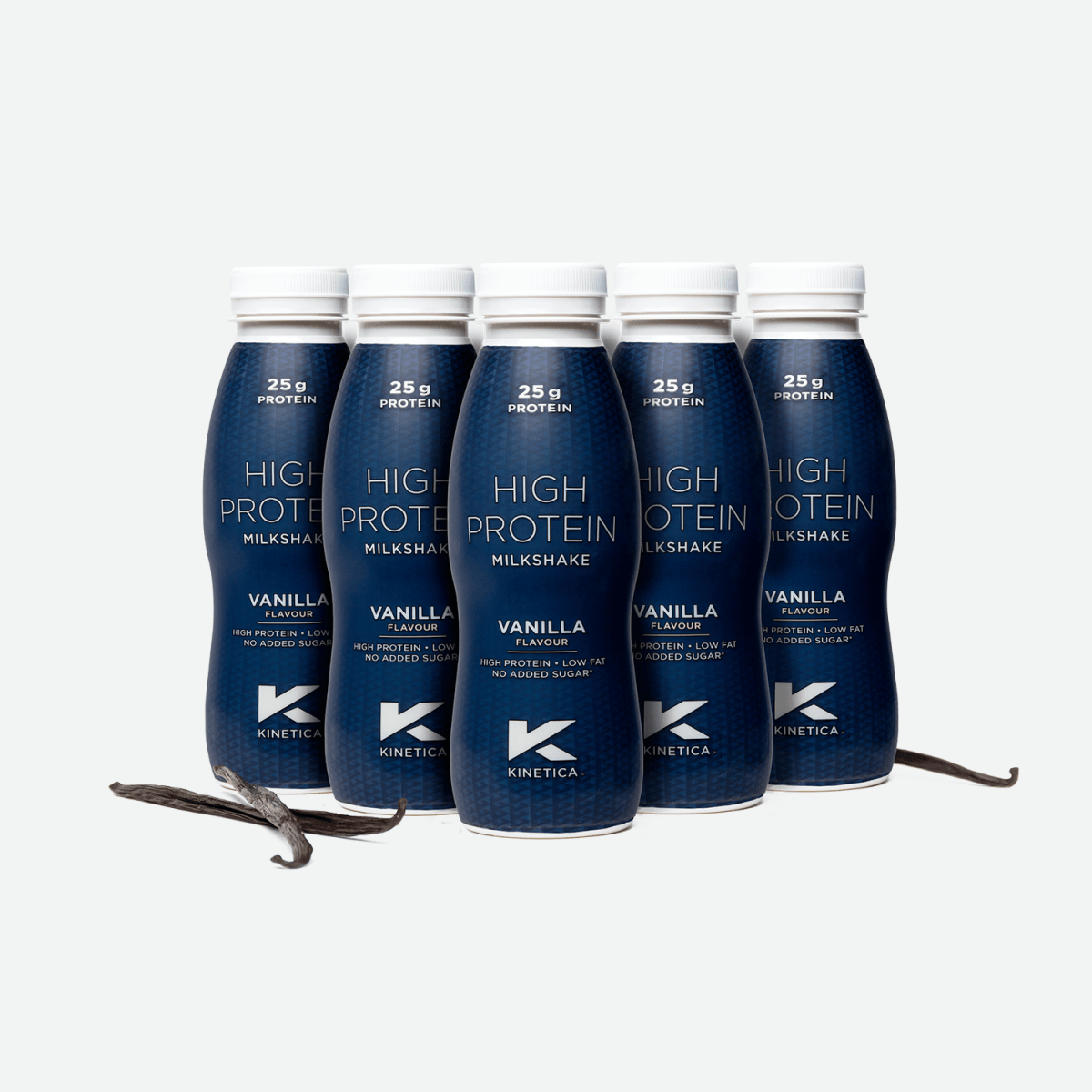 High Protein Milkshake Vanilla - 12 x 330ml - #kinetica-sports#