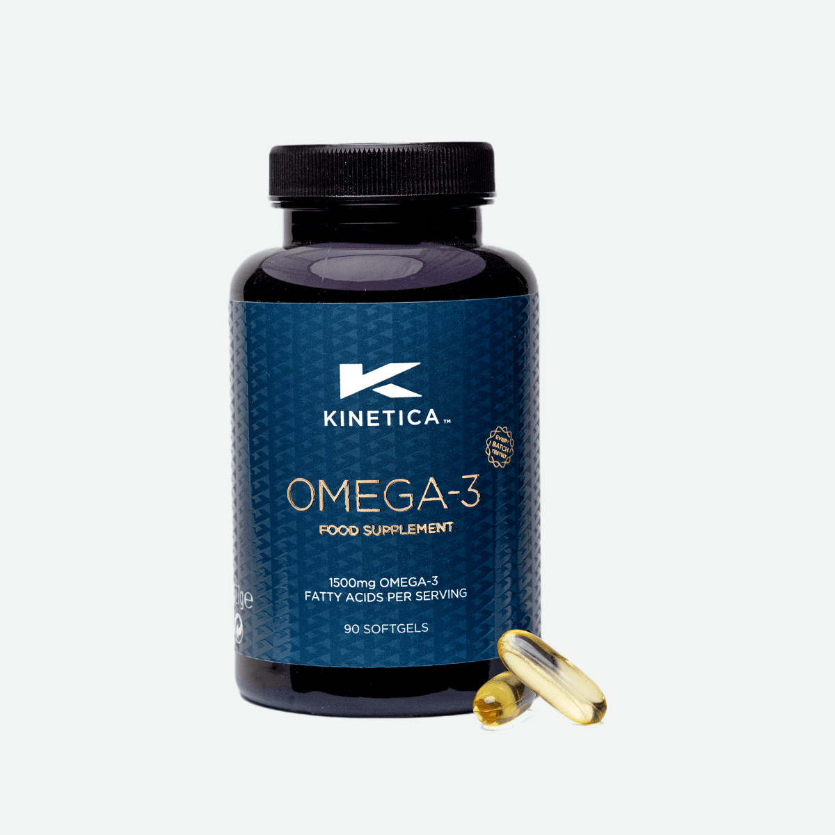 Omega - 3 Fish Oil - 90 Capsules - #kinetica - sports#