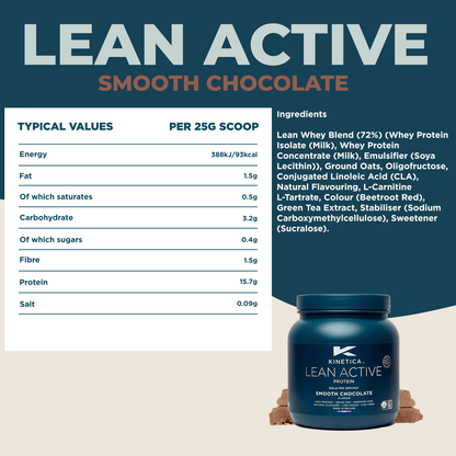 Lean Active Protein Chocolate 300g - #kinetica - sports#