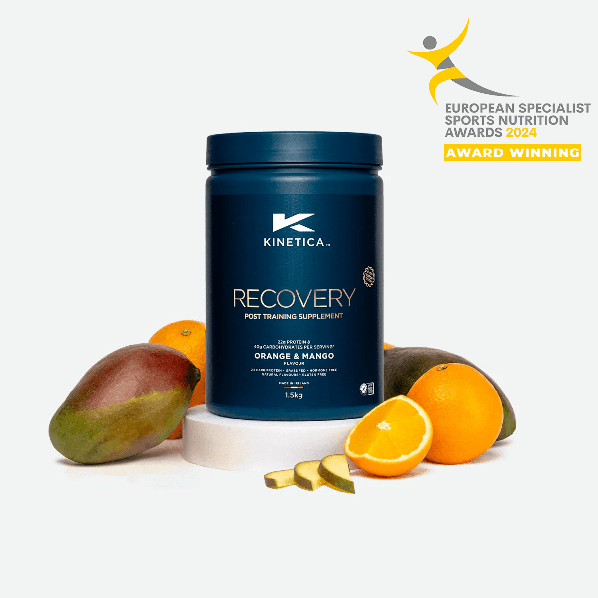 Recovery Orange & Mango 1.5kg - #kinetica - sports#