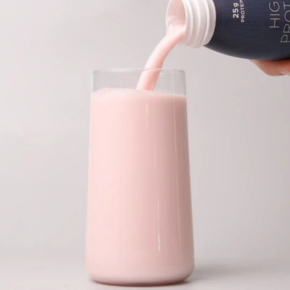 High Protein Milkshake Strawberry - 12 x 330ml - #kinetica-sports#